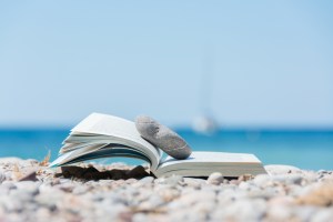 Book on the beach