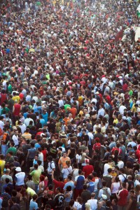 People crowd on the concert. People crowd texture